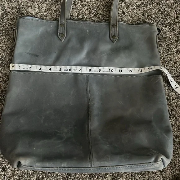 ABLE Selam Magazine Tote - BLUE GRaY - Picture 13 of 16